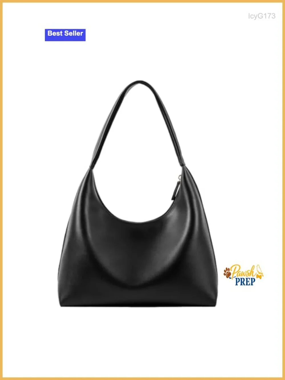Y2K Hobo Bag Small Crescent Shoulder Purse Faux Leather